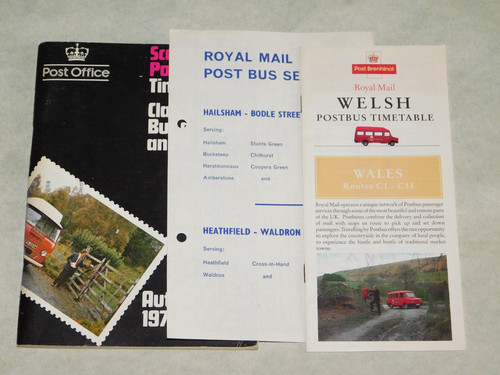 Lot royal mail postbus - of, x