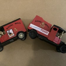 2 x Unboxed Corgi Royal Mail Vans - Metal with Plastic Trims.  VGC