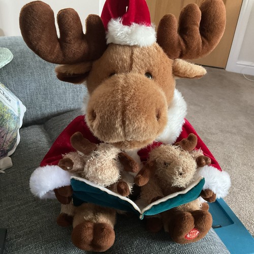 Animated singing moose 2 - singing,
