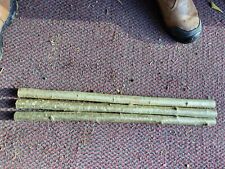 MORRIS DANCING , 6 HAZEL sticks    60CM LONG X 25MM / 30MM  THICK . FRESHLY CUT