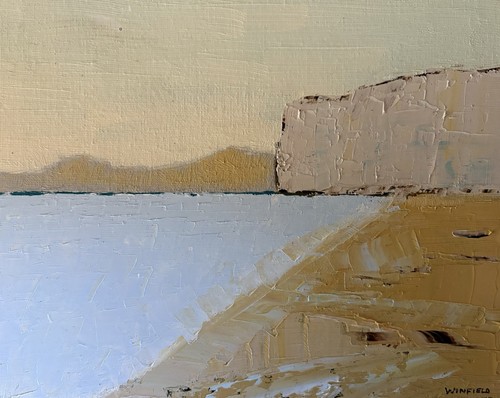 Original seascape oil painting - oil,