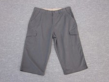 Cotton Traders Cargo Shorts Mens 36 Grey Long Length Outdoor Hiking