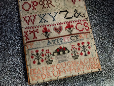Antique Sampler 1820 Jean