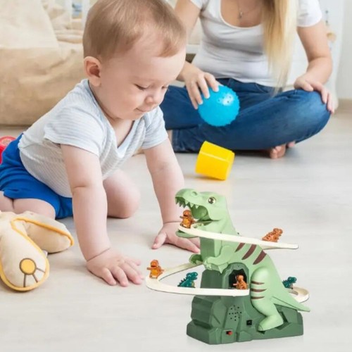 Dinosaur climbing slide music - dinosaur,
