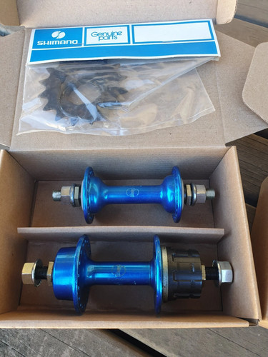 Nos shimano hub set - nos,