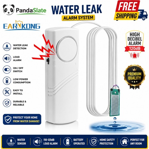 Water leak alarm - water, level