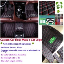Logo+Car Floor Mats for Ford