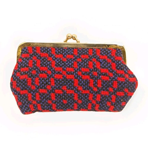 Welsh tapestry coin purse - tapestry,