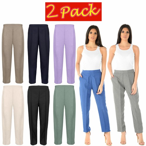 Pack ladies half elasticated - 2,