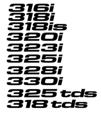 BMW E36 Matte black vinyl