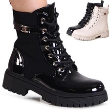 Women's Patent Ankle Boots