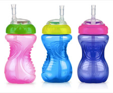 Nuby No-Spill Soft Straw Easy