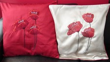 Poppies Cushion Covers In