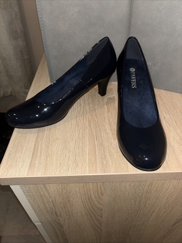 Navy paver small heel size - paver,