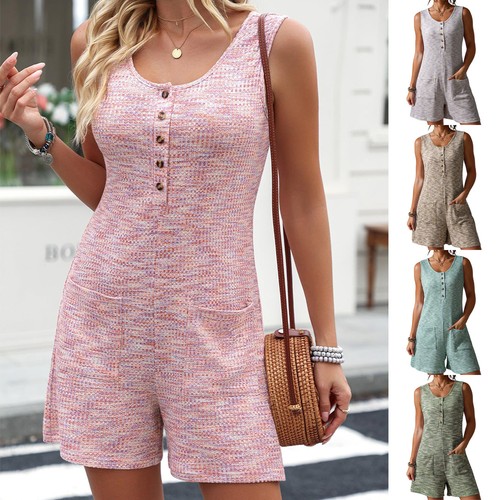 Ladies button sleeveless - ladies,