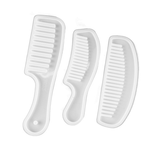 3pcs comb silicone - comb, template