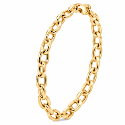 Gold bracelet 9ct - 9ct, yellow