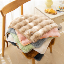 Faux Fur Plush Chair Cover