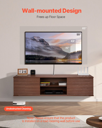 Floating stand walnut - stand,,