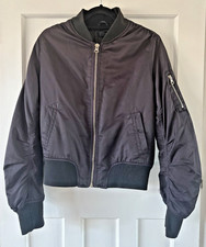 Topshop Black Bomber Jacket -