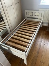 IKEA Kids White Single Bed Frame  