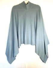 M&S Poncho OS Pale Blue Turtle