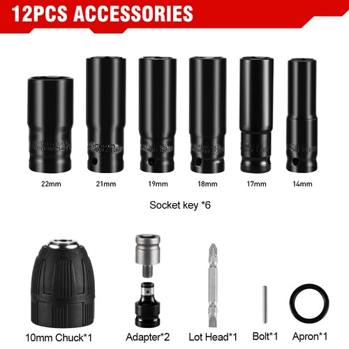 1800nm cordless electric - 1800nm, 1/2"