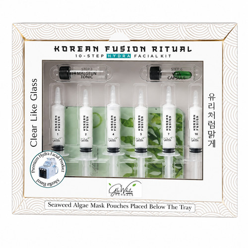 Korean glass skin hydra facial - korean,