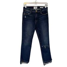 FRAME Le High Straight Leg
