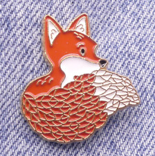 Fox / Vixen Enamel Pin Badge -