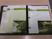 Toyota MR2  Owners Manual Handbook pack 1999-2007 W30 SERIES GENUINE VVVV CLEAN