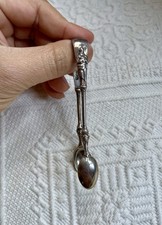 Hallmark Solid Sterling Silver Sugar Tongs 