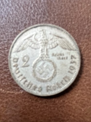 German two mark coin 1937 - two,