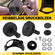 FOR Alko AKS 3004 Hitch Stabiliser Side Friction Pads & Front Rear Pads Caravan