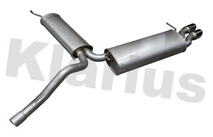 Klarius se220x rear exhaust - se220x,