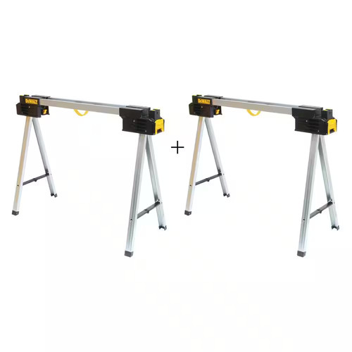 Metal folding sawhorse - metal,