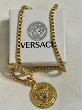 SUPERB VERSACE MEDUSA NECKLACE