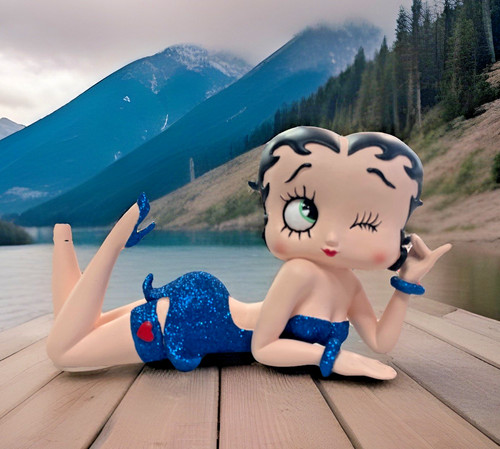 Betty boop lying - betty,