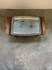Vintage 1960s wood & steel