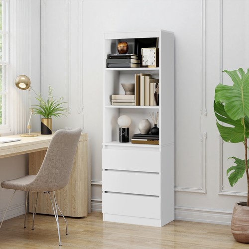 Bookcase with drawer - bookcase,