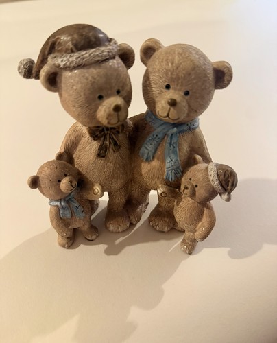 Cute christmas bear family - christmas,