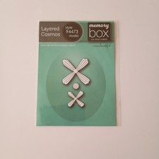 Memory Box Die Layered Cosmos