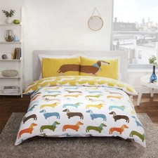 Sausage Dog Duvet Set