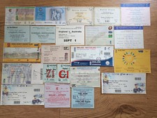 Used cricket tickets - used,