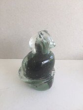 Studio Art Glass Spatter Glass Cat Paperweight,Italy,British Glass