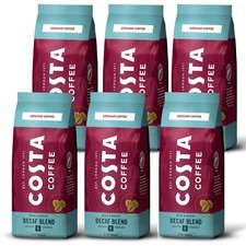 6 x Costa Coffee DECAF BLEND