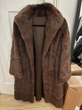 Vintage Summer Ermine Fur Long