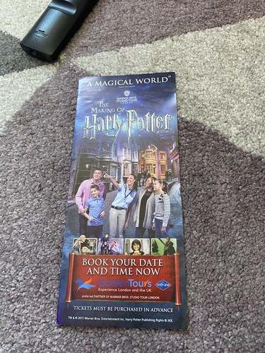 Harry potter studio - harry, golden