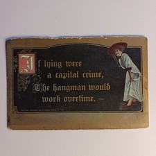 Postcard If Lying Were A Crime