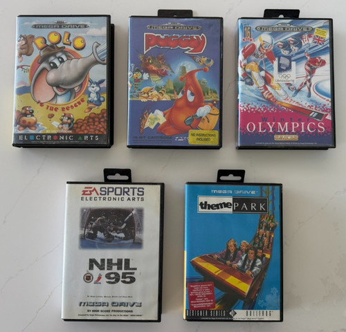Sega mega drive games - games,, job